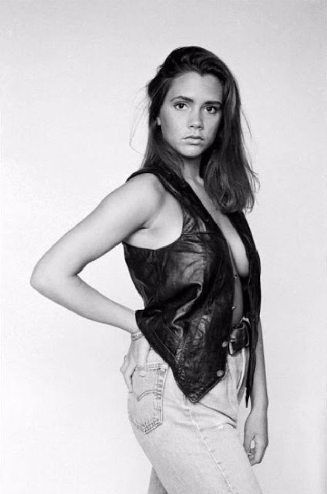 Before the Spice, There Was Victoria: Fabulous Photos of a Young and Curvy Beckham at 18 Music