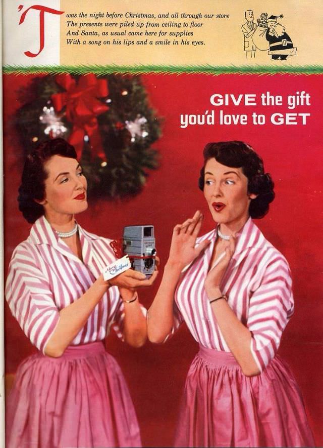 A Picture-Perfect Christmas: Vintage Camera Ads That Will Make You Smile Vintage Ads
