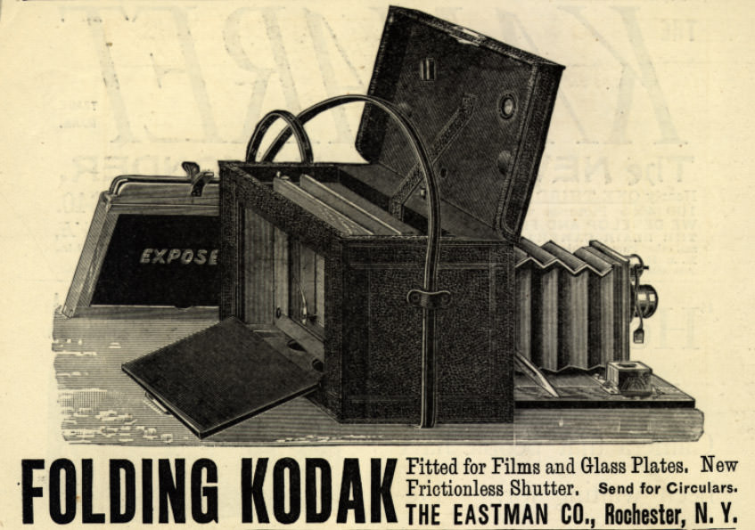 “You Press the Button, We Do the Rest”: Vintage Kodak Camera Ads of the Late 1800s Vintage Ads