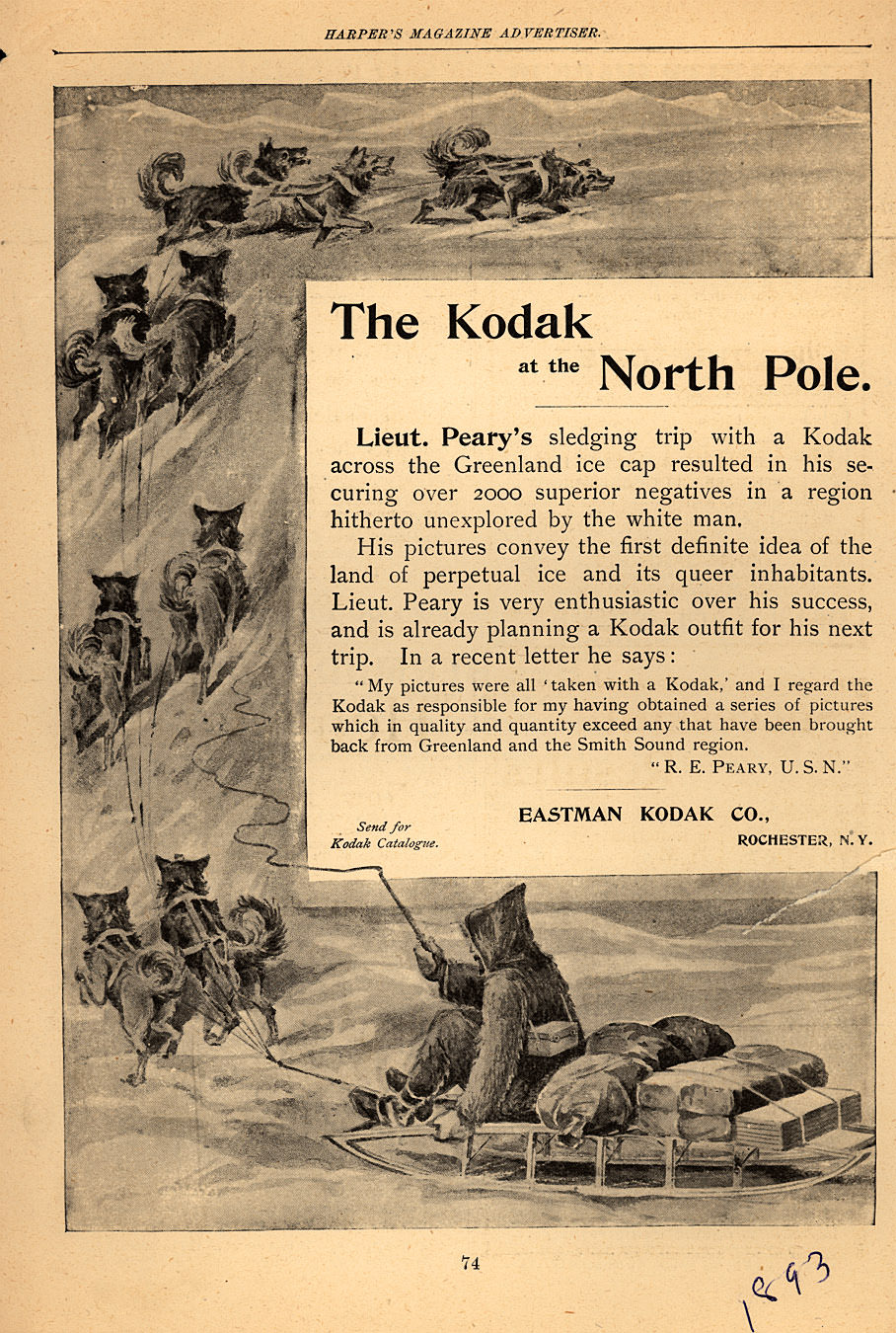 “You Press the Button, We Do the Rest”: Vintage Kodak Camera Ads of the Late 1800s Vintage Ads