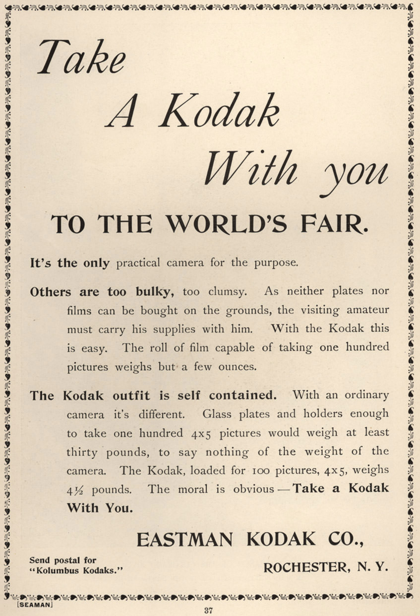 American inventor George Eastman (1854-1932) made many improvements in photography.