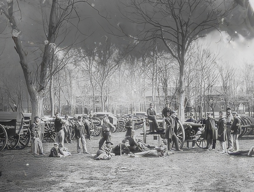 #32 Wiard 6 lb. Guns, Washington Arsenal. Excelsior Brigade