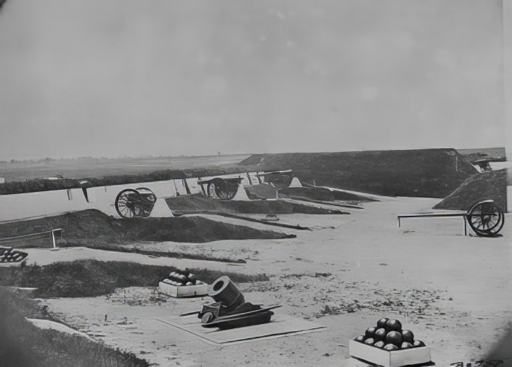 #5 Fort Carroll, interior view, District of Columbia