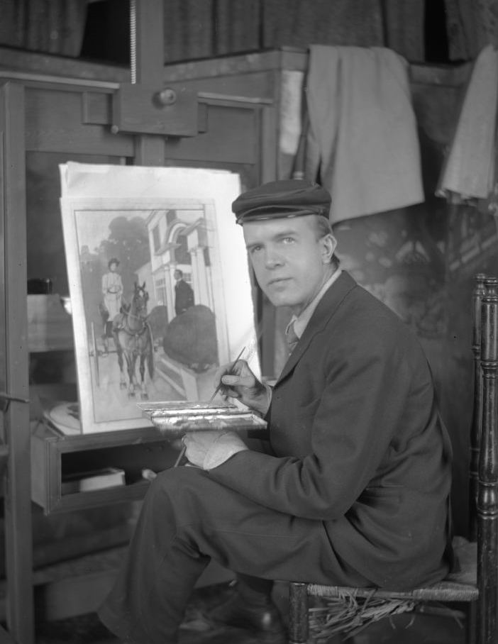 #11 Edward Penfield, artist.