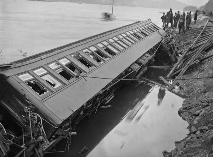 #20 Train wreck in Harrison, New York.
