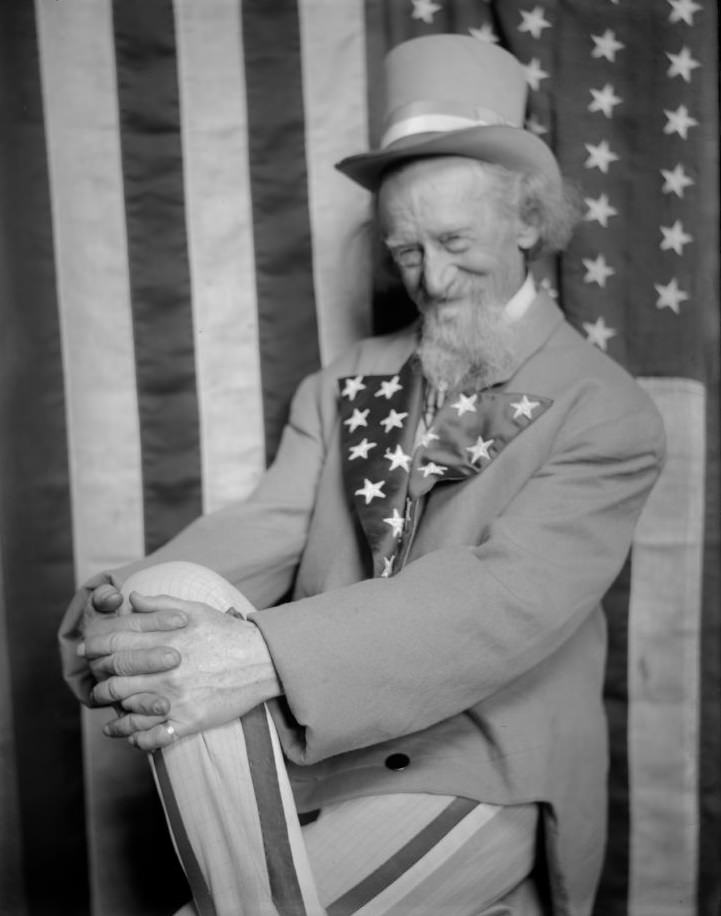 #61 Uncle Sam, artist’s model.