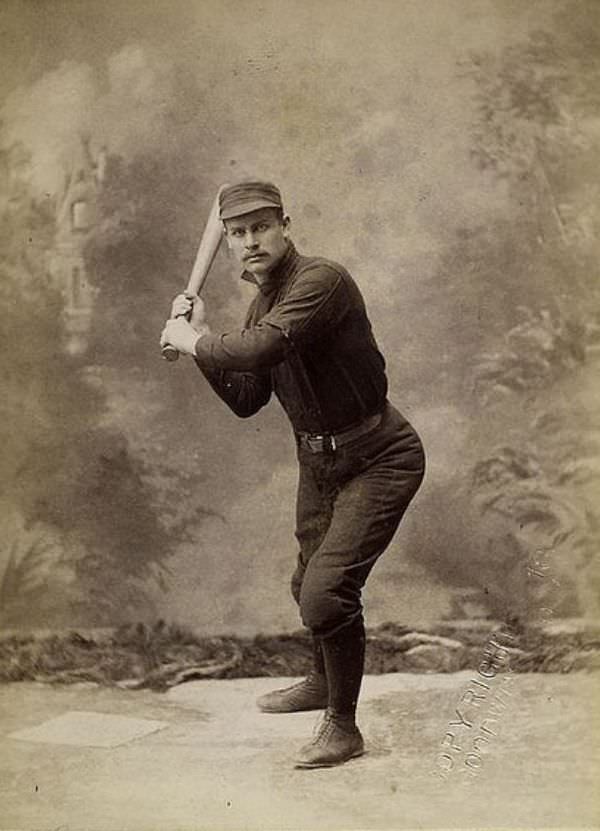 Before Action Shots: Studio Photos of 19th-Century Baseball Players Sports