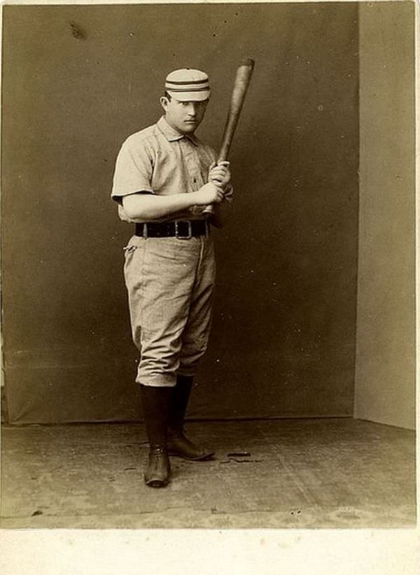 Before Action Shots: Studio Photos of 19th-Century Baseball Players Sports