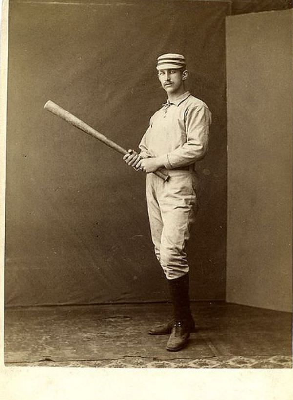 Before Action Shots: Studio Photos of 19th-Century Baseball Players Sports