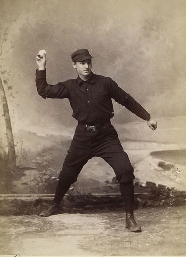 Before Action Shots: Studio Photos of 19th-Century Baseball Players Sports