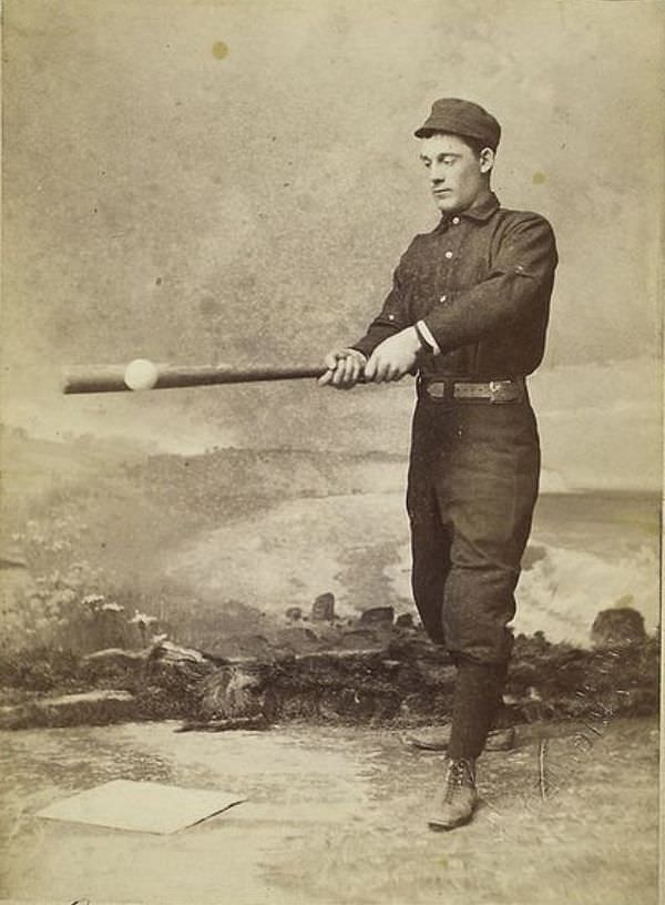 Before Action Shots: Studio Photos of 19th-Century Baseball Players Sports