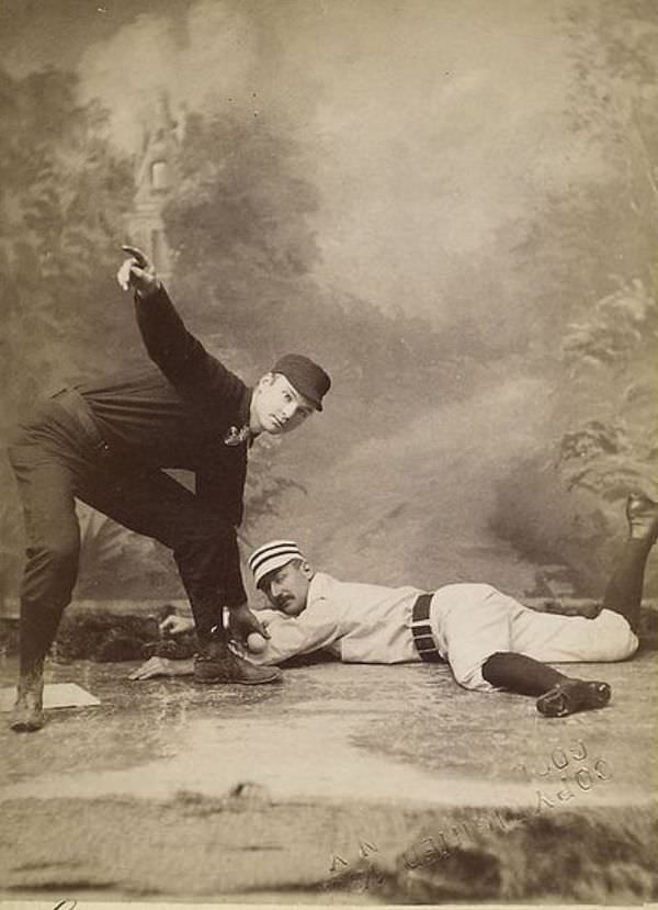 Before Action Shots: Studio Photos of 19th-Century Baseball Players Sports