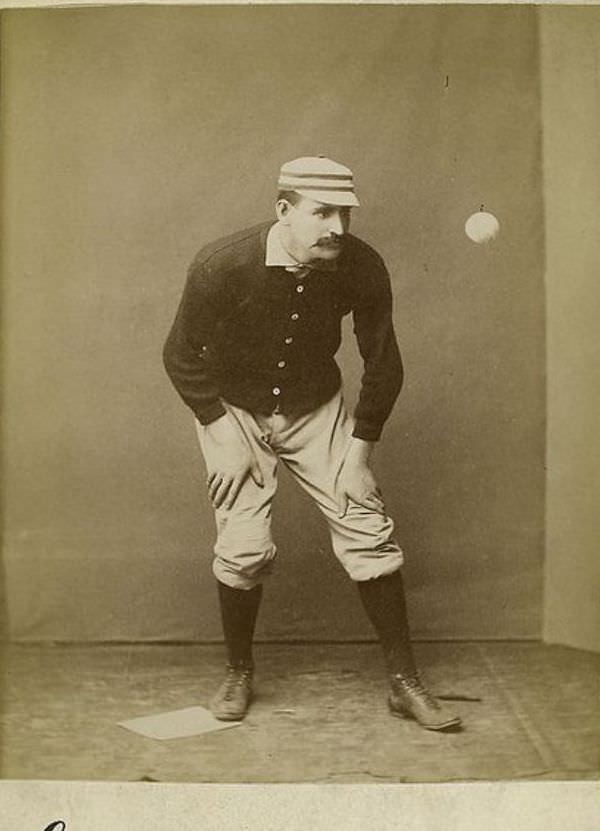 Before Action Shots: Studio Photos of 19th-Century Baseball Players Sports