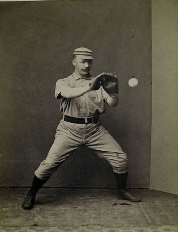 Before Action Shots: Studio Photos of 19th-Century Baseball Players Sports