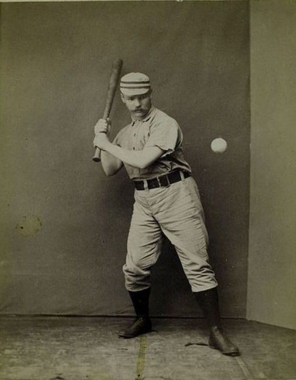 Before Action Shots: Studio Photos of 19th-Century Baseball Players Sports