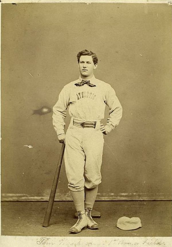 Before Action Shots: Studio Photos of 19th-Century Baseball Players Sports