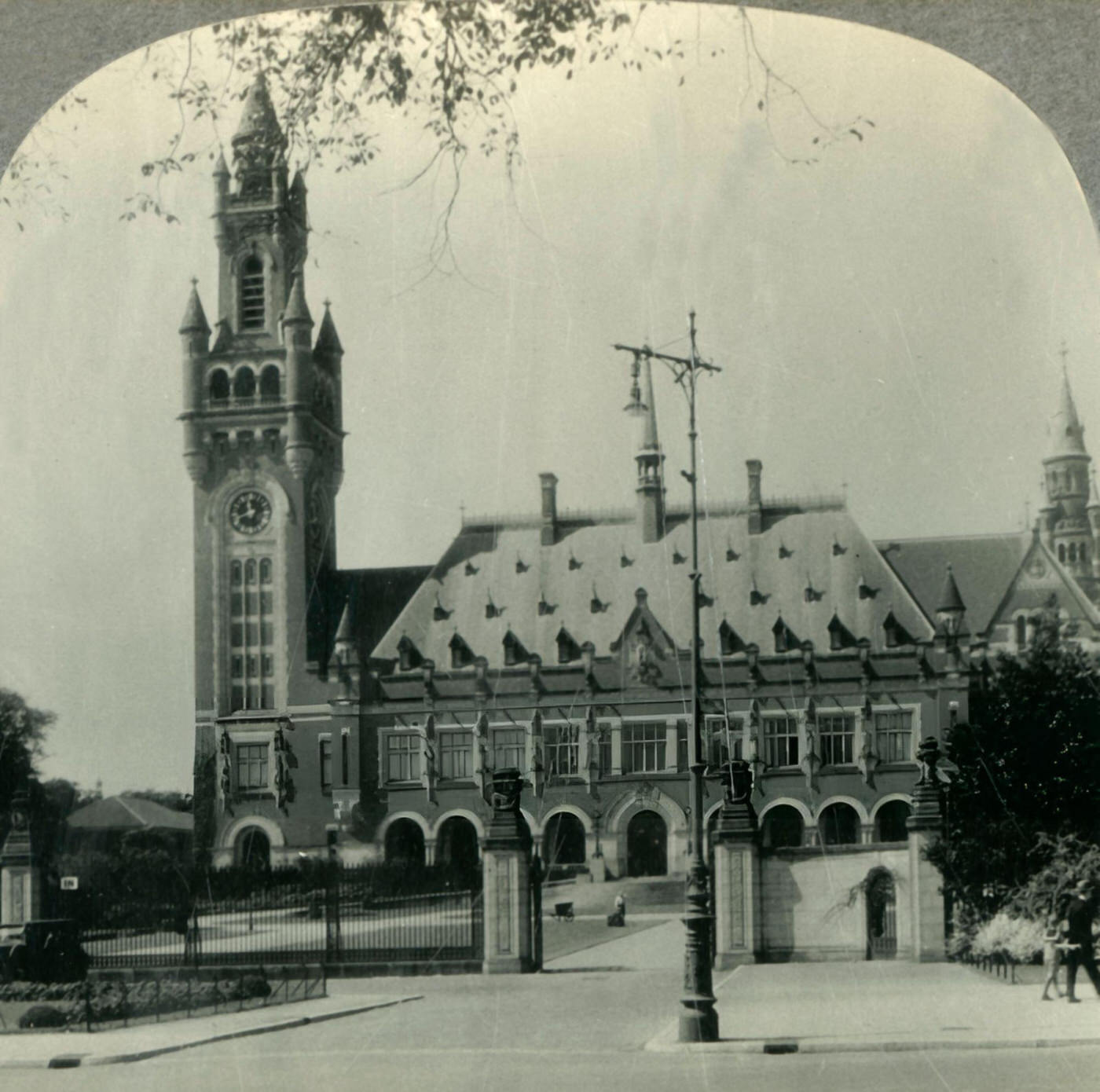 #71 The Peace Palace, The Hague, Holland, 1930s.