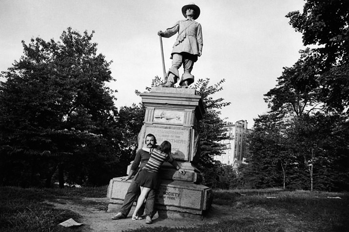 #17 Couple and Pilgrim Statue, 1973