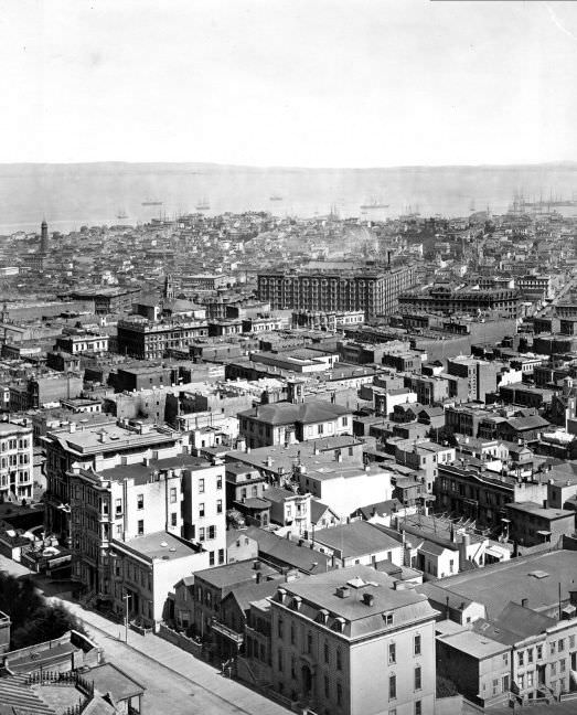 Incredible Historic Panoramic Photos of San Francisco from 1878 Photography