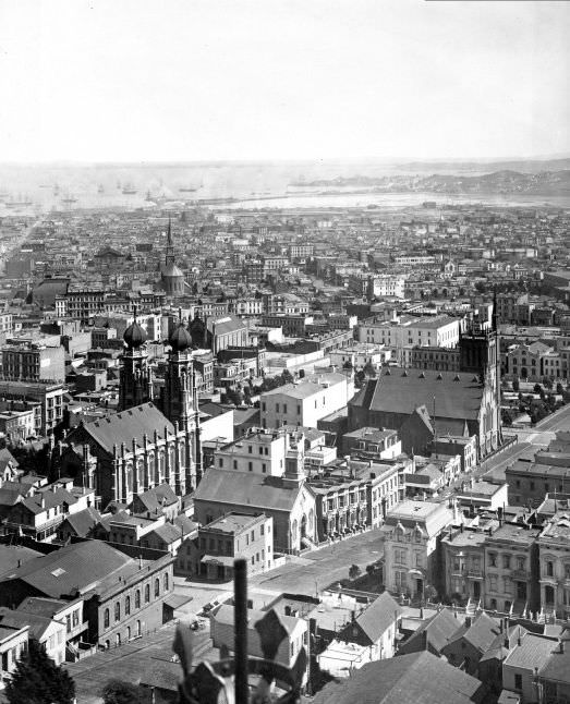 Incredible Historic Panoramic Photos of San Francisco from 1878 Photography