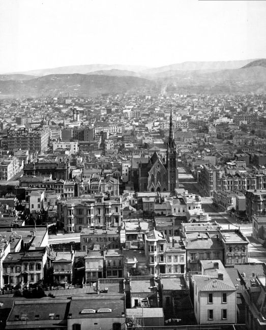Incredible Historic Panoramic Photos of San Francisco from 1878 Photography