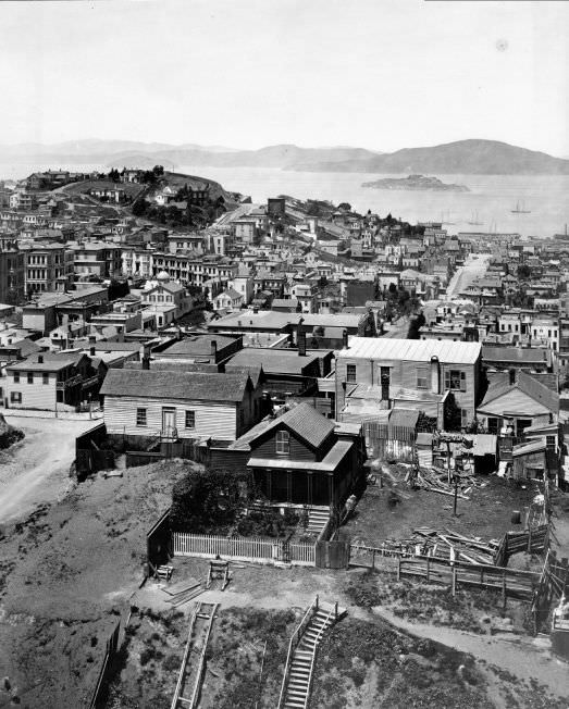Incredible Historic Panoramic Photos of San Francisco from 1878 Photography