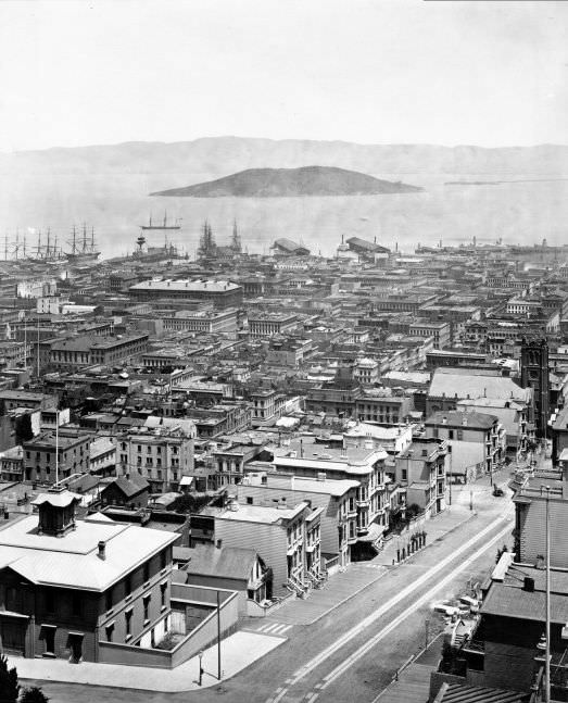 Incredible Historic Panoramic Photos of San Francisco from 1878 Photography