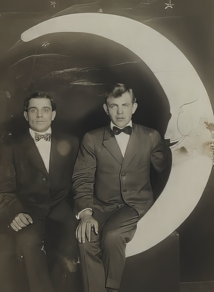 Before Space Travel: Studio Paper Moon Photographs from the Early 1900s Photography