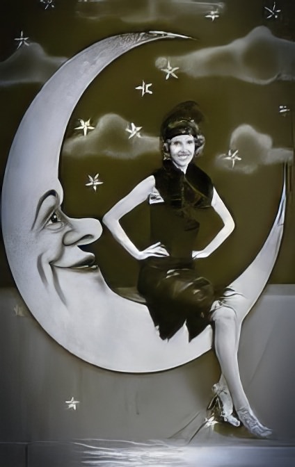 Before Space Travel: Studio Paper Moon Photographs from the Early 1900s Photography