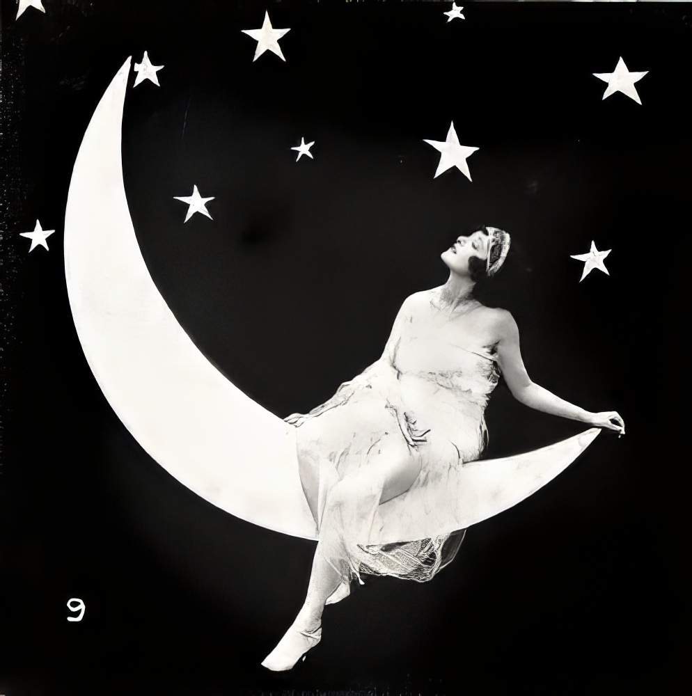 Before Space Travel: Studio Paper Moon Photographs from the Early 1900s Photography