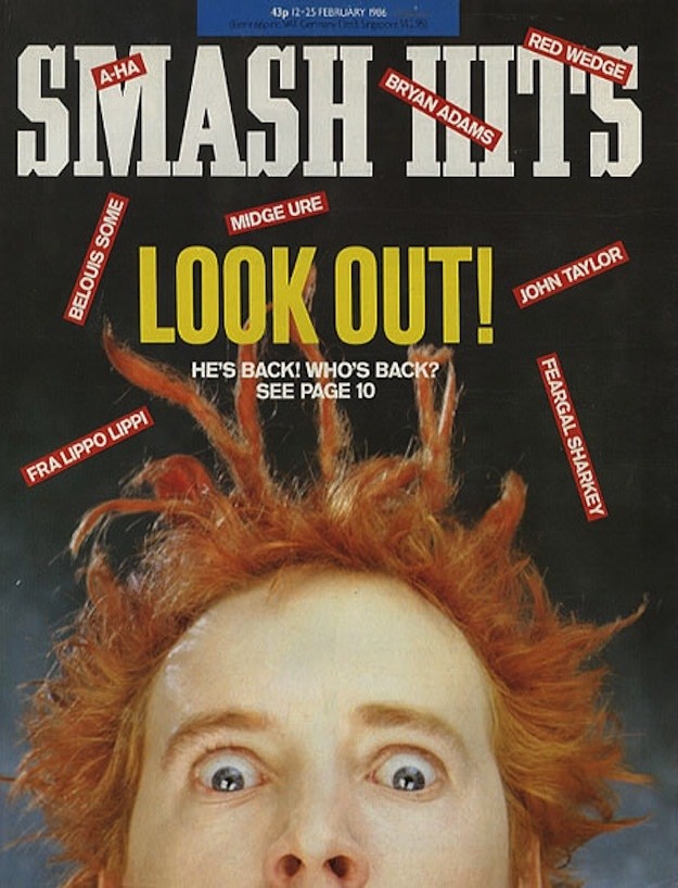 Inside Smash Hits: The Iconic Magazine Covers of the 1980s Cover Art