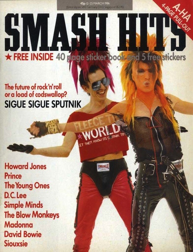 Inside Smash Hits: The Iconic Magazine Covers of the 1980s Cover Art