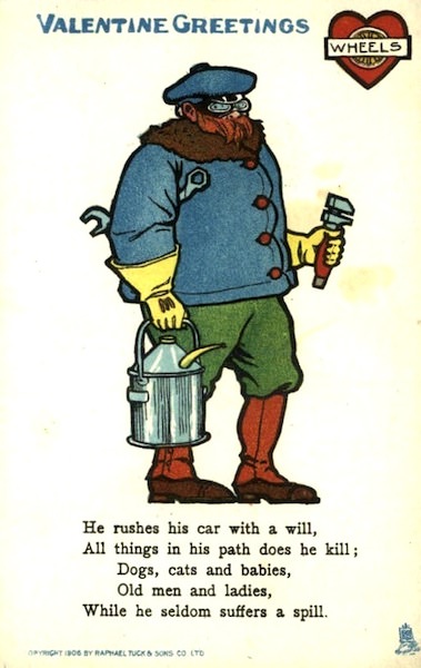 Awful Vintage Valentine’s Cards with Mean Messages and Cutting Humor Funny