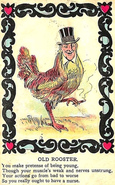 Awful Vintage Valentine’s Cards with Mean Messages and Cutting Humor Funny