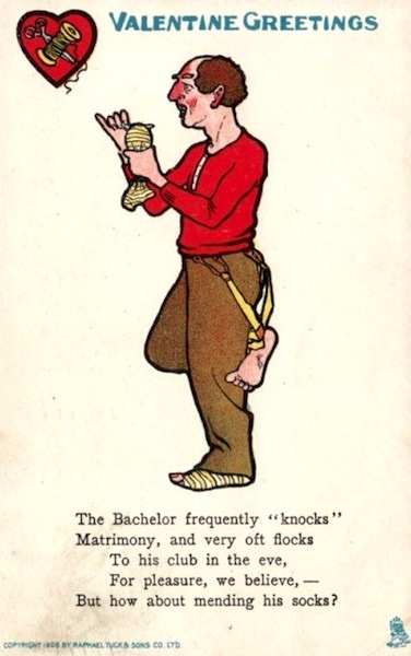 Awful Vintage Valentine’s Cards with Mean Messages and Cutting Humor Funny
