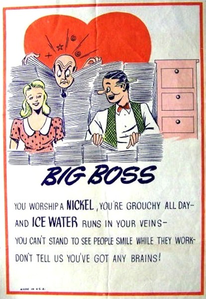 Awful Vintage Valentine’s Cards with Mean Messages and Cutting Humor Funny