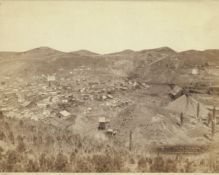 #108 Lead City Mines and Mills: The Great Homestake Mines and Mills, 1889.