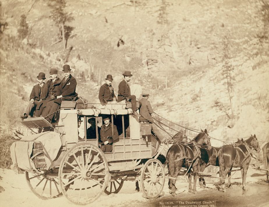 #125 The Deadwood Coach, 1889.