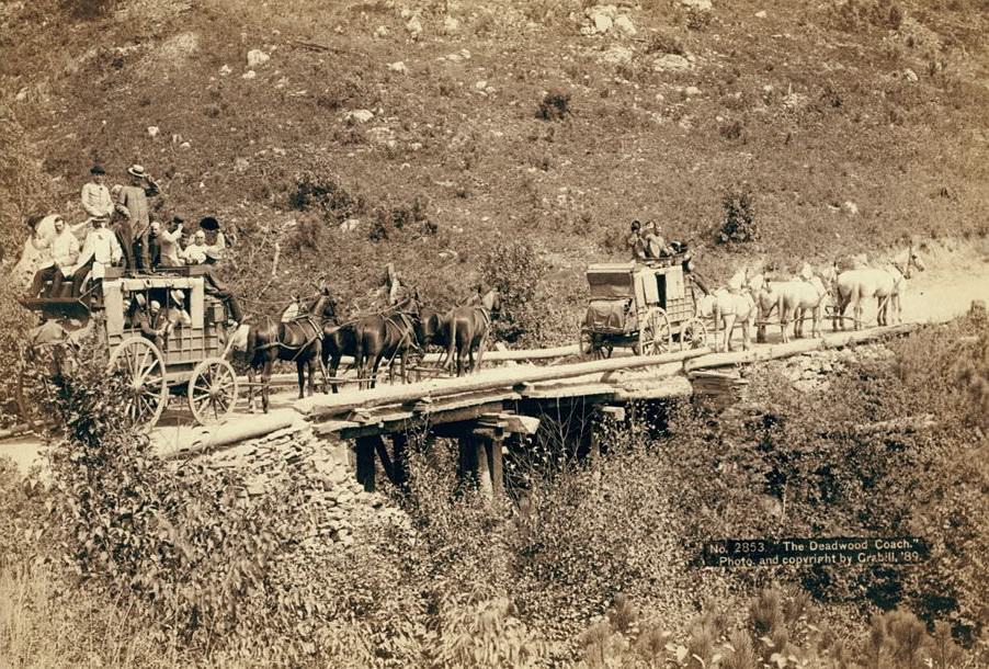 #128 The Deadwood Coach, 1889.