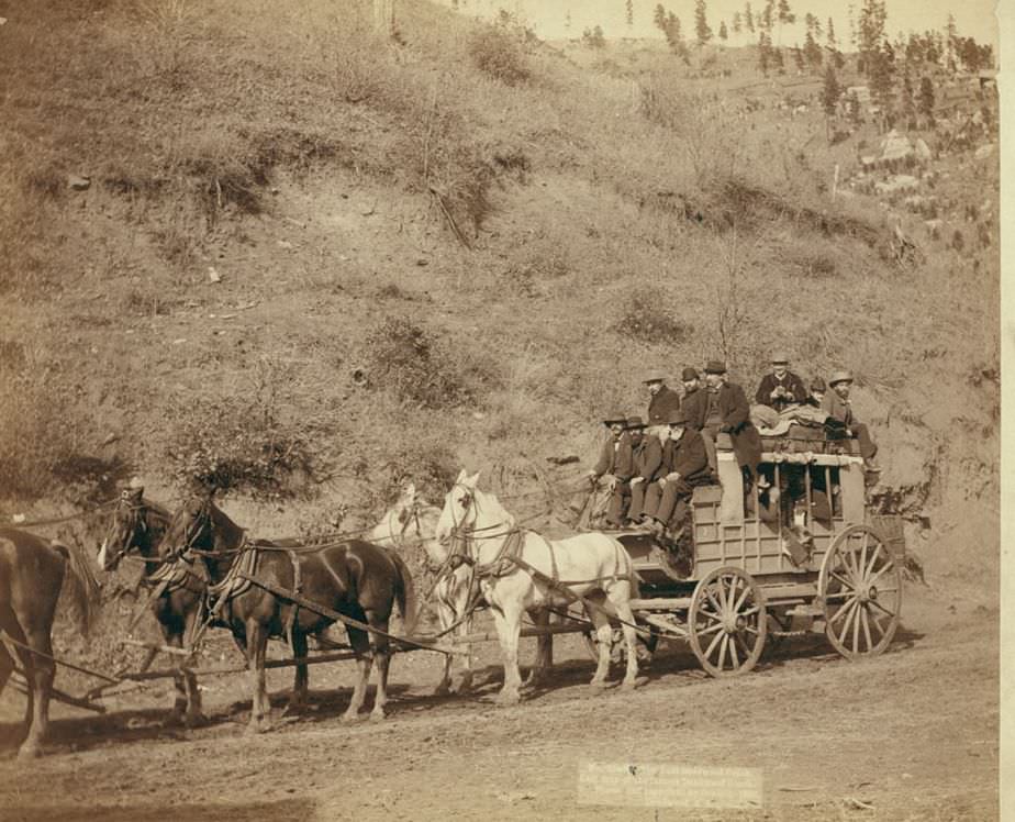 #130 The Last Deadwood Coach, 1890.