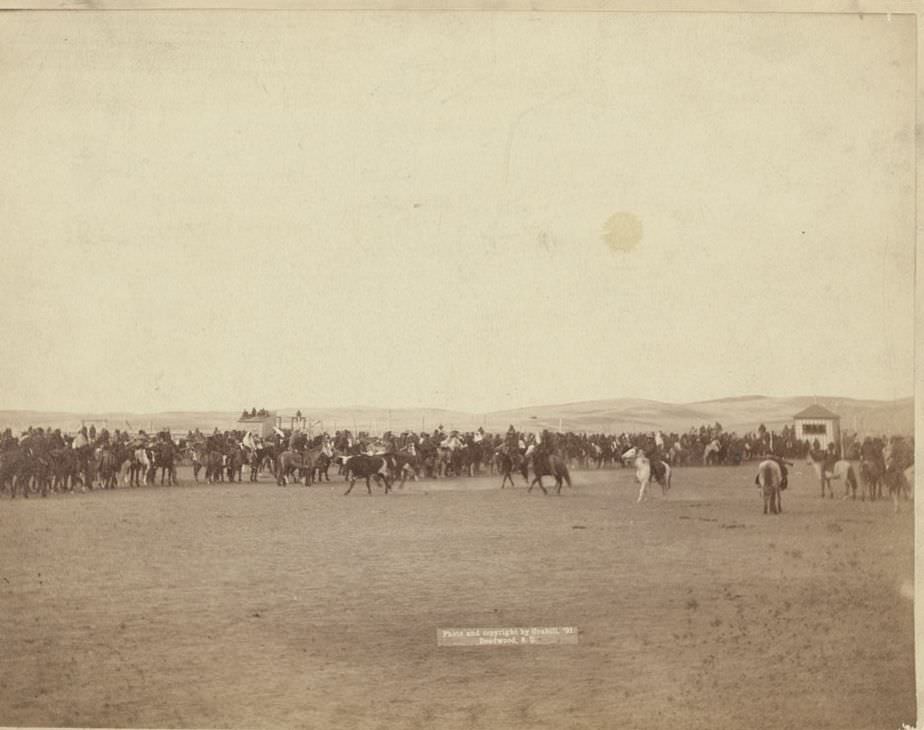 #52 Beef issue to Indians, 1891.