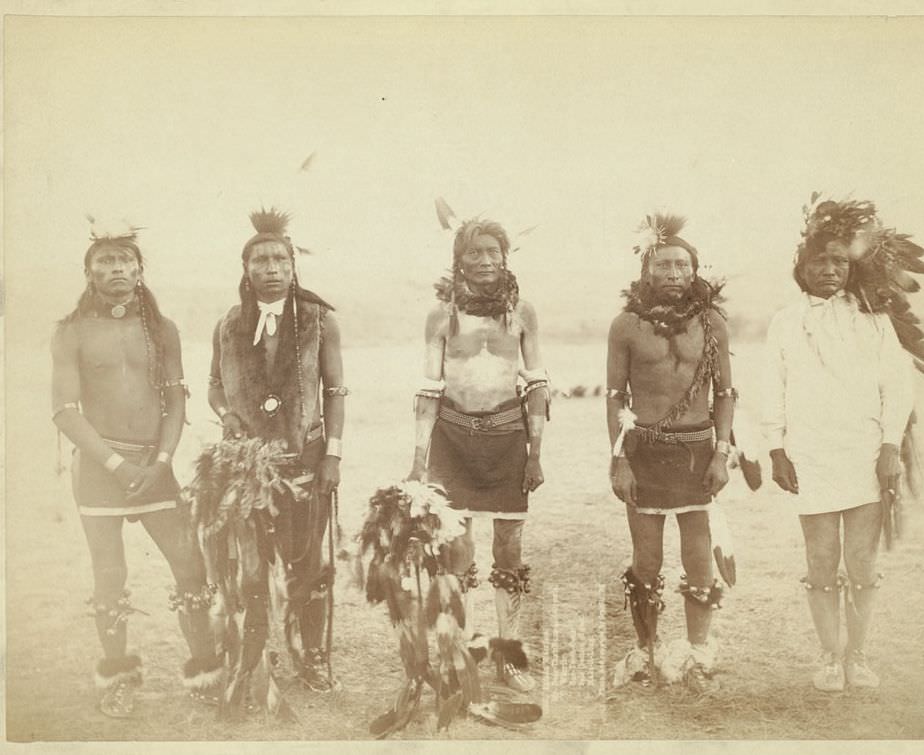 #57 Indian Warriors, 1890.