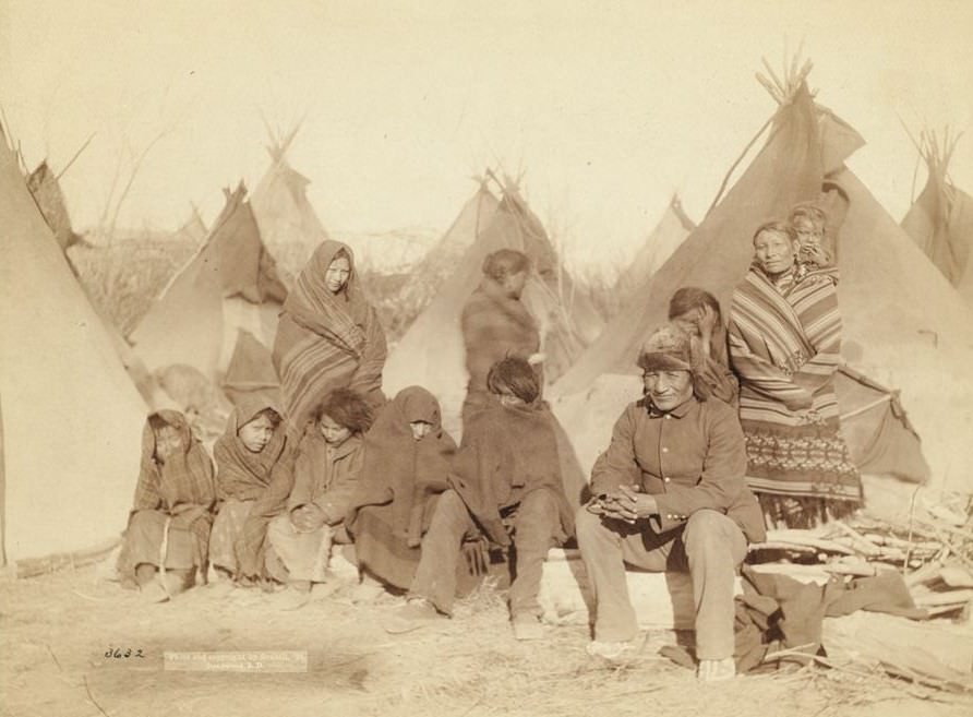 #65 What’s left of Big Foot’s band, 1891.