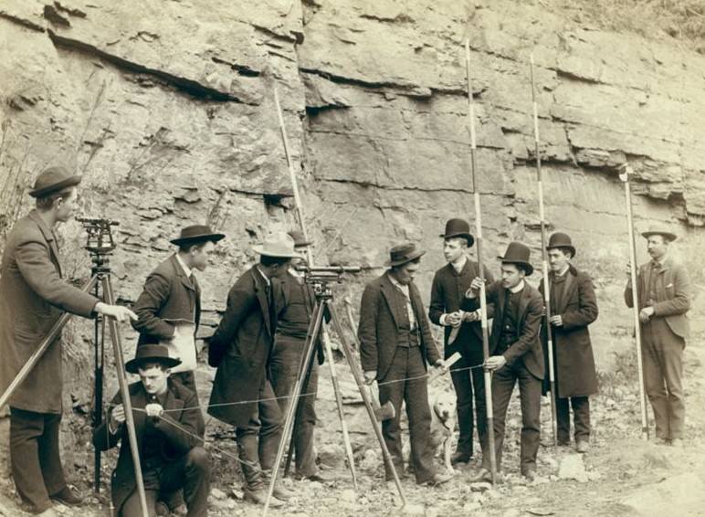 #76 Deadwood Central R.R. Engineer Corps, 1888.