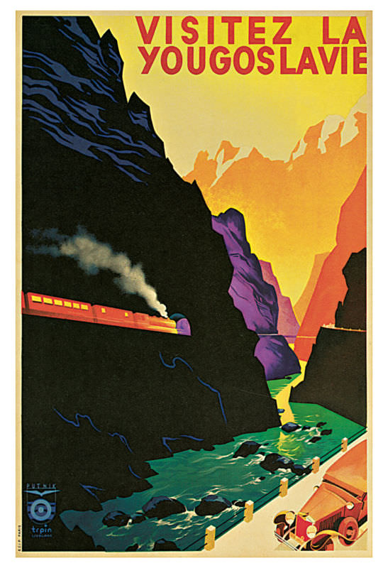 Around the World in Posters: A Look at Vintage Travel Advertising Cover Art