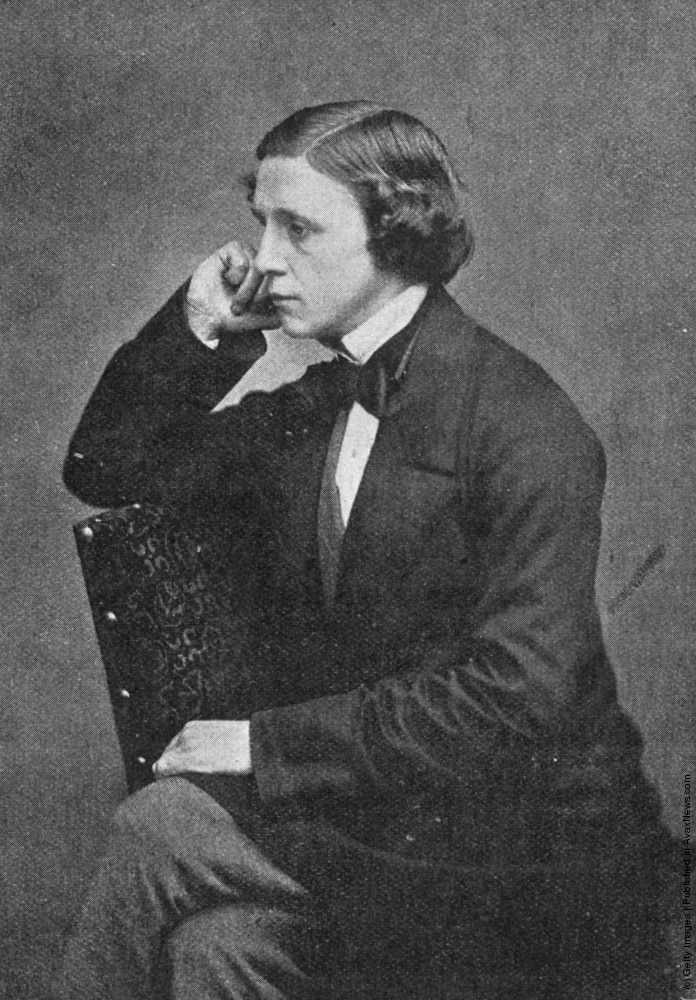 Charles Lutwidge Dodgson, author of “Alice’s Adventures in Wonderland,” 1857