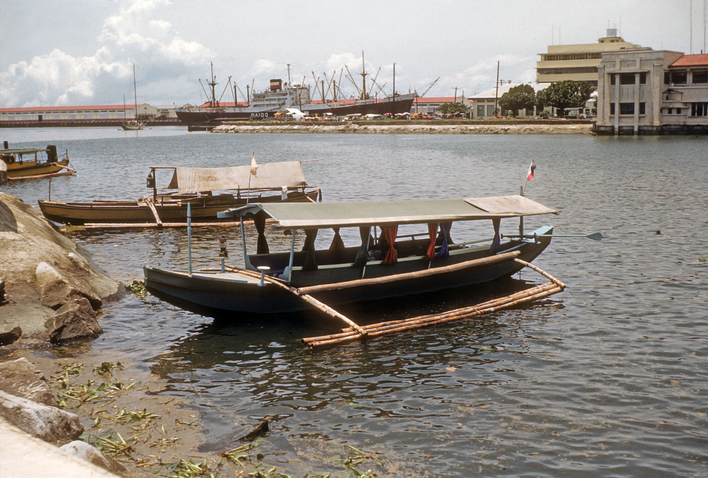 #38 Manila water taxi, 1954