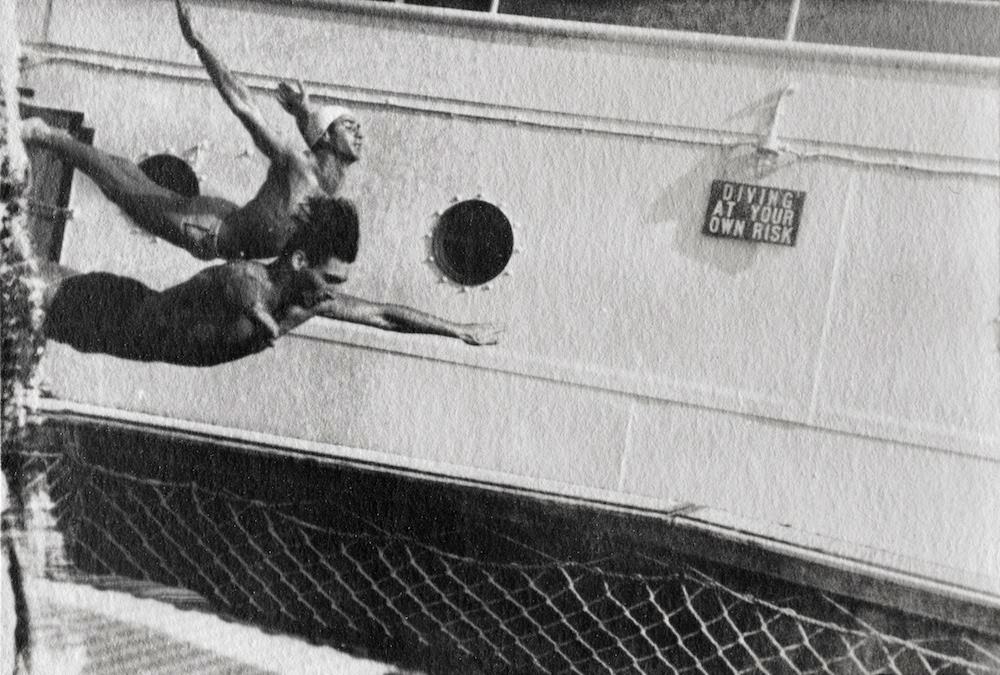 #8 Members of the company on the Maloja, the ship that took them on a six-week journey to Australia in 1938-1939.