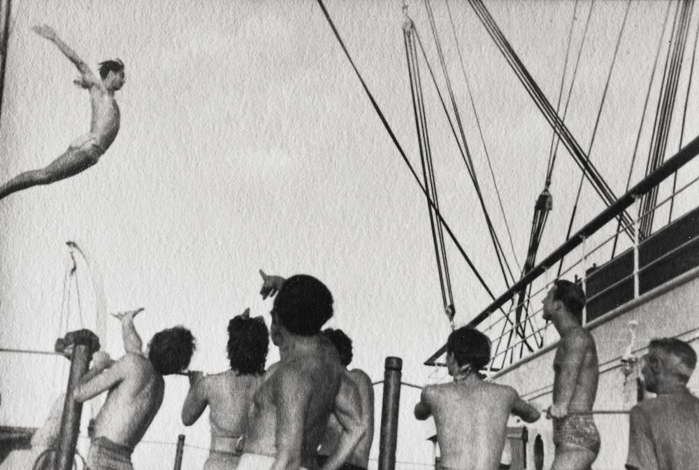 #9 On board the Maloja, 1938-39.