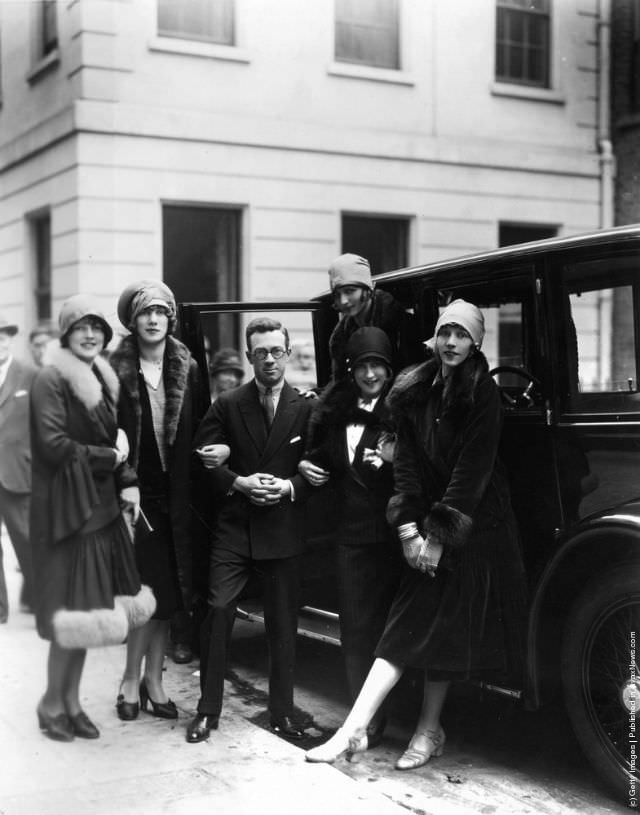 #9 Original members of the “Hoffman Girls” in “Shake Your Feet”, 1925.